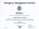FEMA IS-033 Certificate Thumb