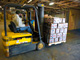 Thumbnail of fork lift moving pallet of food at the Food Bank of New Jersey