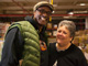 Thumbnail of Ernest Vaughan and Cathy McCann at the Food Bank of New Jersey